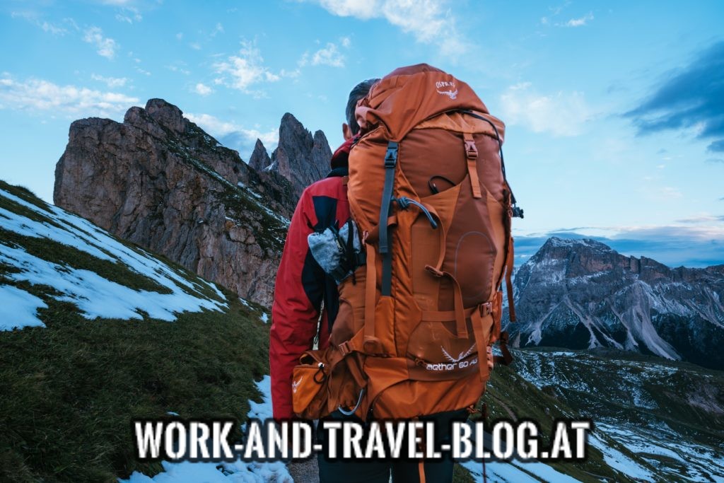 Work and Travel 1 Monat